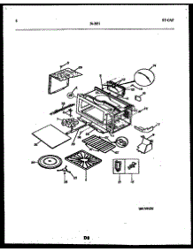05 - Wrapper And Body Parts parts for Frigidaire Microwave 56-2851-10-02 from AppliancePartsPros.com