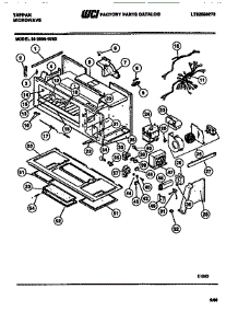 03 - Body parts for Frigidaire Microwave 56-2896-10-02 from AppliancePartsPros.com