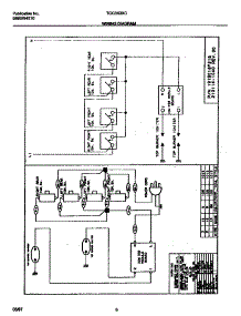 04 - Wiring Diagram parts for Frigidaire Cooktop TGC3X3XCW3 from AppliancePartsPros.com