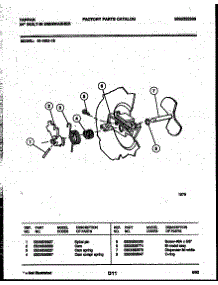03 - Cam parts for Frigidaire Dishwasher 61-1021-10-00 from AppliancePartsPros.com