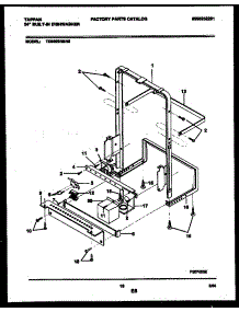 07 - Power Dry And Motor Parts parts for Frigidaire Dishwasher TDB222RBR0 from AppliancePartsPros.com