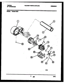 05 - Blower And Drive Parts parts for Frigidaire Dryer 49-2251-00-03 from AppliancePartsPros.com
