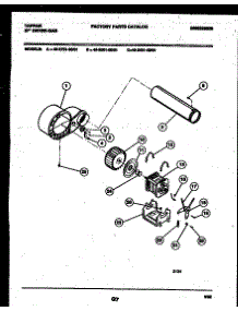 05 - Blower And Drive Parts parts for Frigidaire Dryer 49-2451-23-01 from AppliancePartsPros.com