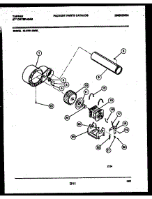 05 - Blower And Drive Parts parts for Frigidaire Dryer 49-2751-00-02 from AppliancePartsPros.com