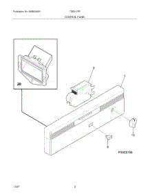03 - Control Panel parts for Tappan Dishwasher TDB210RFS4 from AppliancePartsPros.com
