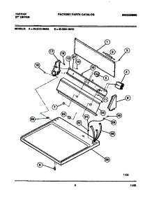 04 - Console And Control Parts parts for Frigidaire Dryer 49-2251-23-02 from AppliancePartsPros.com