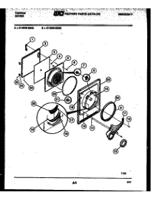 03 - Door Parts parts for Frigidaire Dryer 47-2848-00-03 from AppliancePartsPros.com