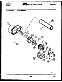 05 - Blower And Drive Parts parts for Frigidaire Dryer 47-2848-00-03 from AppliancePartsPros.com