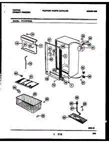 03 - Cabinet Parts parts for Frigidaire Freezer TFU14F7BW0 from AppliancePartsPros.com