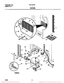 04 - System parts for Frigidaire Freezer TFU16F7BW2 from AppliancePartsPros.com