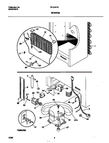 04 - System parts for Frigidaire Freezer TFU20F7EW0 from AppliancePartsPros.com