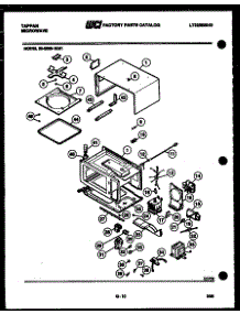 04 - Wrapper And Body Parts parts for Frigidaire Microwave 56-2068-10-01 from AppliancePartsPros.com