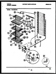04 - System And Electrical Parts parts for Frigidaire Freezer TFU12M4AW3 from AppliancePartsPros.com