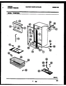 03 - Cabinet Parts parts for Frigidaire Freezer TFU20F7BW0 from AppliancePartsPros.com