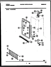 03 - Cabinet Parts parts for Frigidaire Freezer TFU21M7AW2 from AppliancePartsPros.com