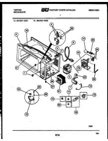04 - Functional Parts parts for Frigidaire Microwave 56-2451-10-01 from AppliancePartsPros.com