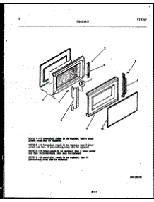 03 - Door Parts parts for Frigidaire Microwave 56-2651-10-01 from AppliancePartsPros.com