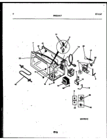 04 - Functional Parts parts for Frigidaire Microwave 56-2651-10-01 from AppliancePartsPros.com