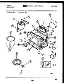 05 - Wrapper And Body Parts parts for Frigidaire Microwave 56-2451-10-01 from AppliancePartsPros.com