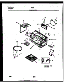05 - Wrapper And Body Parts parts for Frigidaire Microwave 56-2251-10-04 from AppliancePartsPros.com