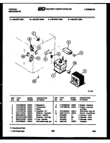 05 - Power Control parts for Frigidaire Microwave 56-2787-10-03 from AppliancePartsPros.com