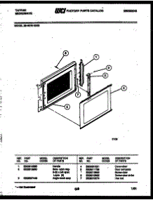 03 - Door Parts parts for Frigidaire Microwave 56-4678-10-03 from AppliancePartsPros.com