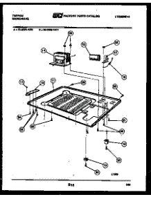 04 - Base Plate And Capacitor Parts parts for Frigidaire Microwave 56-2079-10-01 from AppliancePartsPros.com