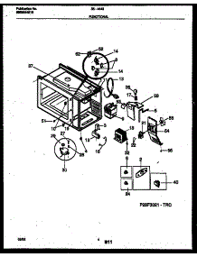 04 - Functional Parts parts for Frigidaire Microwave 56-4443-10-01 from AppliancePartsPros.com