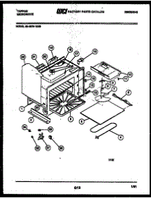 05 - Body Parts parts for Frigidaire Microwave 56-4678-10-03 from AppliancePartsPros.com