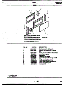 03 - Door Parts parts for Frigidaire Microwave 56-4851-10-05 from AppliancePartsPros.com