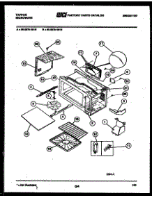 05 - Wrapper And Body Parts parts for Frigidaire Microwave 56-2678-10-16 from AppliancePartsPros.com