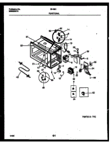 04 - Functional Parts parts for Frigidaire Microwave 56-4861-10-05 from AppliancePartsPros.com