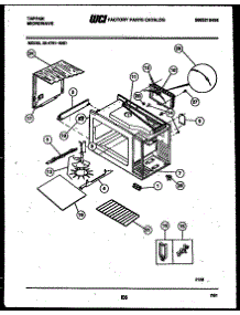 05 - Wrapper And Body Parts parts for Frigidaire Microwave 56-4751-10-01 from AppliancePartsPros.com