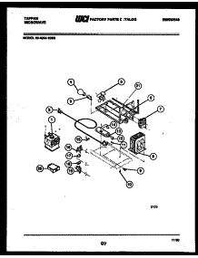 04 - Power Control parts for Frigidaire Microwave 56-4994-10-09 from AppliancePartsPros.com