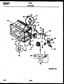 04 - Functional Parts parts for Frigidaire Microwave 56-5363-10-03 from AppliancePartsPros.com