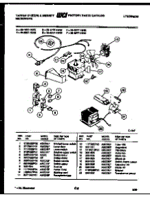 05 - Utility Parts parts for Frigidaire Microwave 56-5007-10-02 from AppliancePartsPros.com