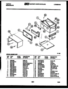 06 - Wrapper And Body Parts parts for Frigidaire Microwave 56-5897-10-01 from AppliancePartsPros.com