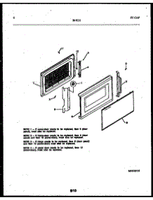 03 - Door Parts parts for Frigidaire Microwave 56-9131-10-01 from AppliancePartsPros.com