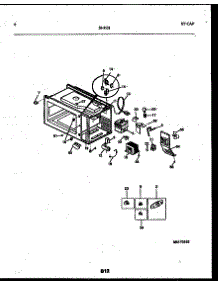04 - Functional Parts parts for Frigidaire Microwave 56-9131-10-01 from AppliancePartsPros.com