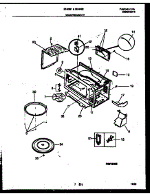 06 - Wrapper And Body Parts parts for Frigidaire Microwave 56-9381-10-04 from AppliancePartsPros.com