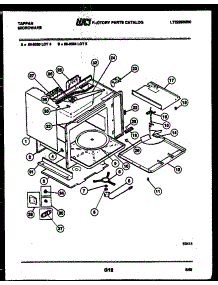 05 - Body Parts parts for Frigidaire Microwave 56-9338-10-04 from AppliancePartsPros.com