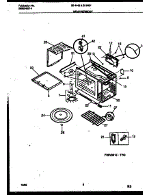 05 - Wrapper And Body Parts parts for Frigidaire Microwave 56-9431-10-07 from AppliancePartsPros.com