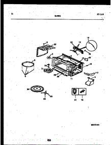 06 - Wrapper And Body Parts parts for Frigidaire Microwave 56-9802-10-01 from AppliancePartsPros.com