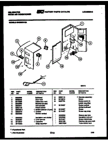 03 - Electrical Parts parts for Frigidaire Air Conditioner MH309G1QA from AppliancePartsPros.com