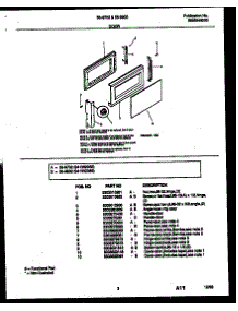 03 - Door Parts parts for Frigidaire Microwave 56-9802-10-03 from AppliancePartsPros.com