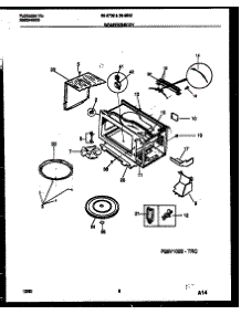 05 - Wrapper And Body Parts parts for Frigidaire Microwave 56-9802-10-03 from AppliancePartsPros.com