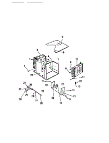 03 - Controls parts for Frigidaire Air Conditioner SH418C2SA from AppliancePartsPros.com