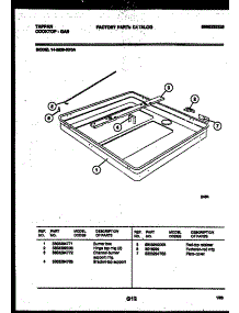04 - Burner Box Parts parts for Frigidaire Cooktop 14-2629-23-0A from AppliancePartsPros.com
