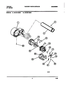 05 - Blower And Drive Parts parts for Frigidaire Dryer 49-2151-23-02 from AppliancePartsPros.com