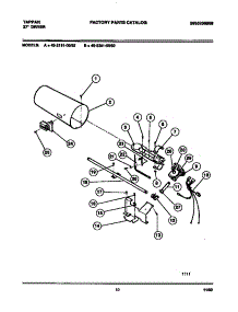 06 - Burner, Igniter And Valve parts for Frigidaire Dryer 49-2151-23-02 from AppliancePartsPros.com